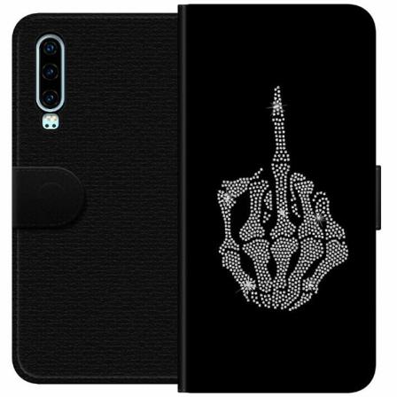 Huawei P30 Plånboksfodral Fuck You Bling