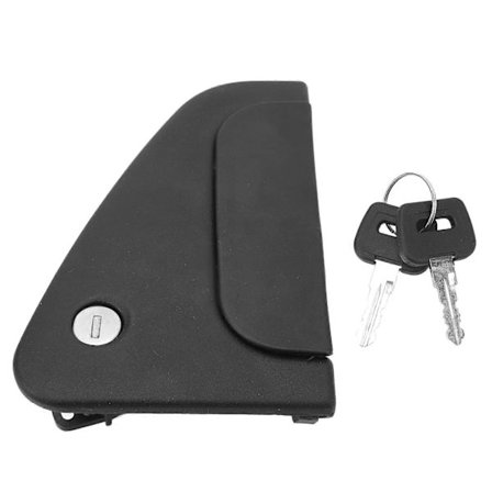 Ydre dørhåndtag udvendigt ydre fordørhåndtag med 2 nøgler erstatning til Daf Cf65 Cf75 Cf85 forreste venstre førerside VMY