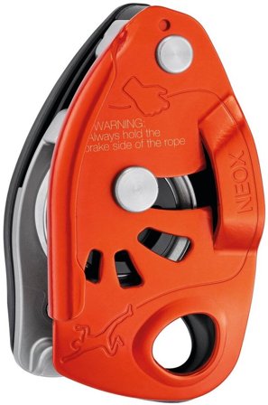 Petzl Neox Belay Device köysijarru, Orange