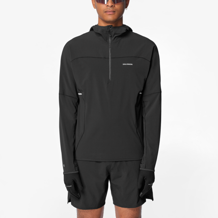 Salomon - Midlayers Sense Aero Hybd Hz Hd M - Deep Black