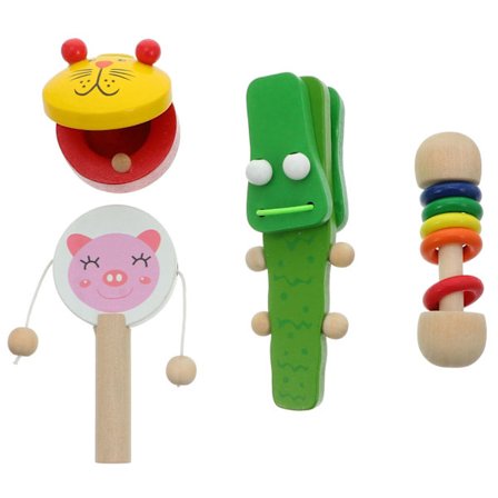 1 set Barnmusik leksak kläpp leksak musikinstrument set