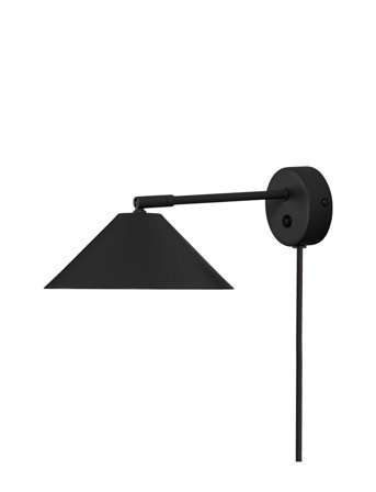 Globen Lighting Wall Lamp Cannes 20 - Black - Ø 20 cm x 20