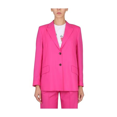 Paul Smith Single-Breasted Blazer Pink, Dame, Størrelse: XS