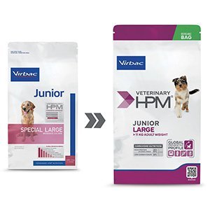 Virbac HPM Junior Dog Large, 12 kg