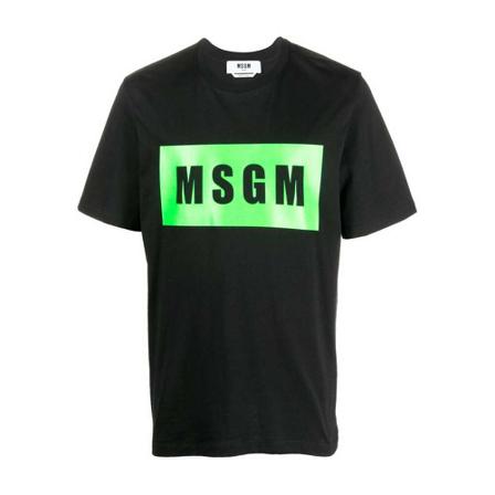 Msgm T-Shirts Sort, Herre