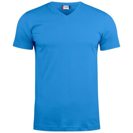 Clique Unisex Vuxen Basic Stickad V-ringad T-shirt Xl Kungsblå