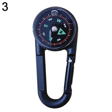 Udendørs krog kompas mini metal kompas 3 3