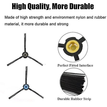 8-pakks erstatningssett for A7 A9s X785 X750 X800 robotstøvsuger Deler HEPA-filter Moppeklut Mai