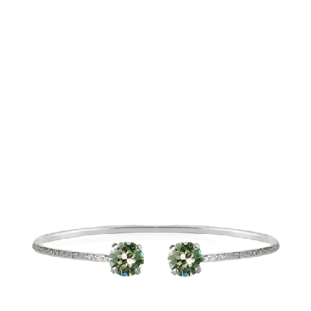 Caroline Svedbom Classic Petite Bracelet Chrysolite Smycken & klockor Dam Silver ONESIZE
