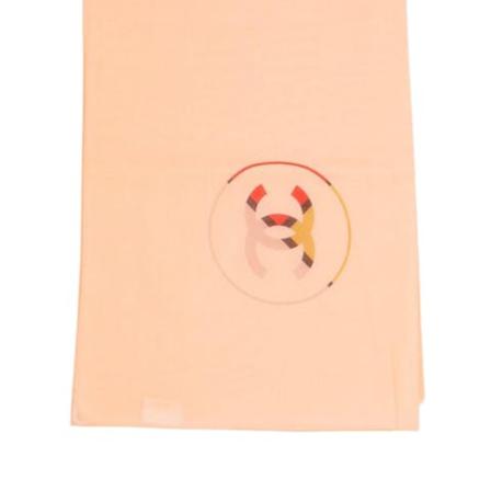 Chanel Vintage Pre-owned Cotton Halstørklæde Pink, Dame Vintage Accessories, Størrelse: ONE Size