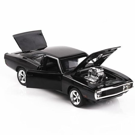 1:32 Fast & Furious Dodge Sports Car Model Simuleringsbil Model Legetøj i aluminium