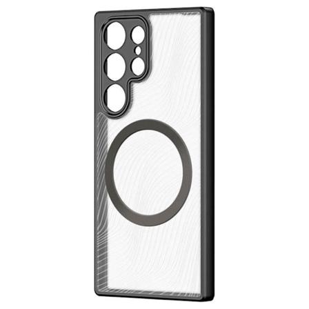 Fodral till Samsung Galaxy S24 Ultra - DUX DUCIS - Aimo Series - Stötsäker - Vätskelinjemönster - Frostad yta Transparent