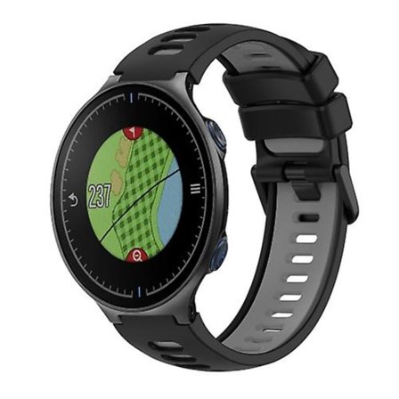Til Garmin Approach S5 tofarvet silikone urrem