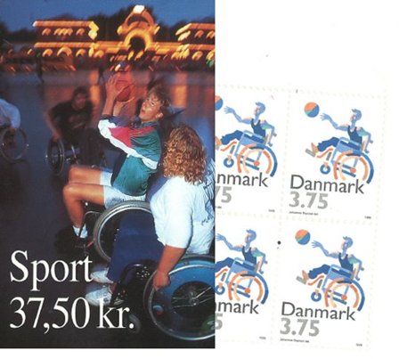 Danmark 1996 - Særfrimærkehæfte AFA S80 - Postfrisk