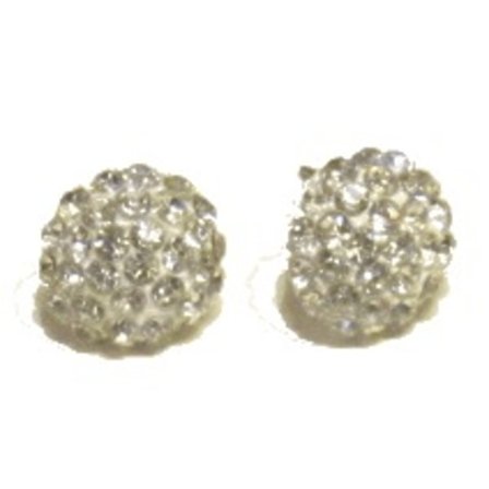 Curved iced örhängen