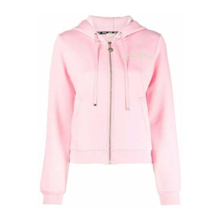 Liu Jo, Liu Jo Sweaters Czarny Różowy, Kobieta, Rozmiar: XL