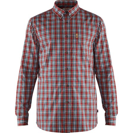 Fjällräven Men's Övik Shirt Ls Men long-sleeved shirts Red XL