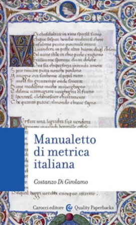 Manualetto di metrica italiana Costanzo Di Girolamo