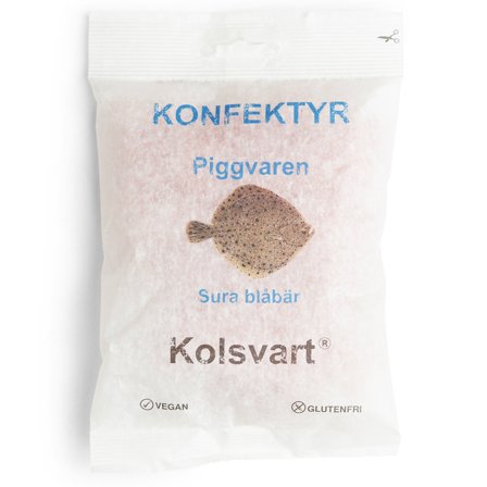 Kolsvart Piggvar, 120 g