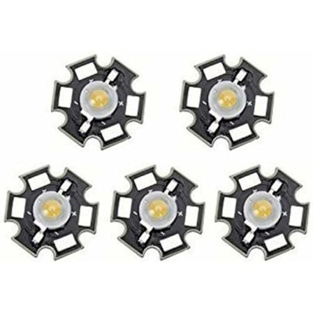 5-pack Varmvita LED-lampor, 3W, Energiklass A, Kraftfullt ljus