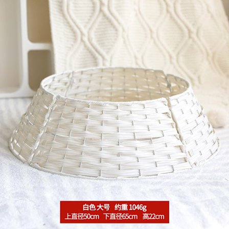 Julgransring, Julgransfot, Staket, Handgjord Vävd Korg, Julgransprydnad, Dekoration