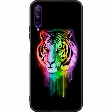 Honor 9x Pro Svart Skal Neon Tiger
