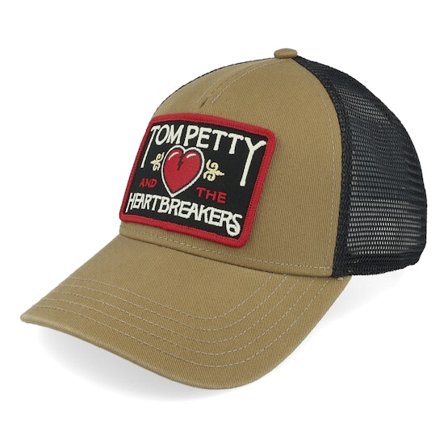 American Needle - Brun trucker Caps - Tom Petty Valin Black/Brown A-Frame Trucker @ Hatstore