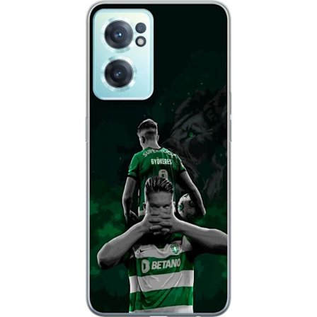 Yhteensopiva Puhelinkuori OnePlus Nord CE 2 5G Neonmotiivi, jossa teksti "Gaming is in my DNA" sinisenä ja punaisena tiiliseinällä, jossa loistava DNA