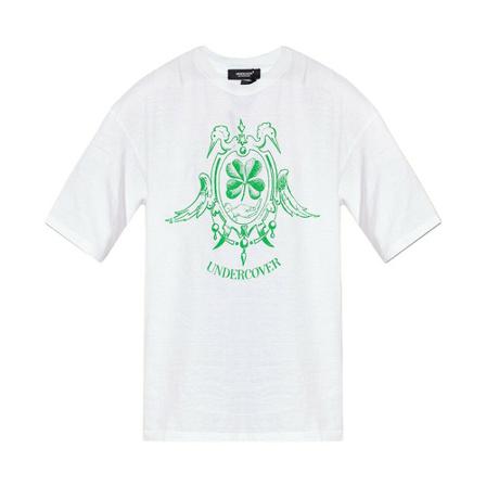 Undercover T-shirt with logo Hvid, Dame T-shirts, Størrelse: ONE Size