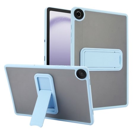 SAM Galaxy S9/S9 FE/S10/S10 FE 10.9, Tablettikotelo jalustalla ja pudotussuojatulla kannella (Vaaleansininen)