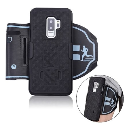 Sportsband Samsung Galaxy S9 Plus armband - Svart