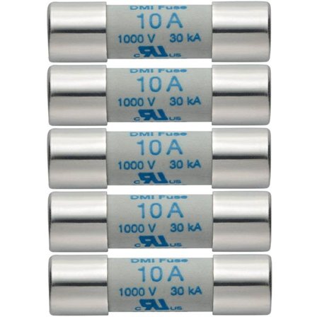 Testo 05900004 Reservesikring 10 A / 1000 V, 5-pk, Måleinstrumenter
