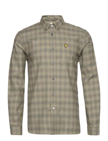 Button Down Check Shirt Skjorte Uformell Multi/mønstret Lyle & Scott*Betinget Tilbud