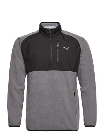 Sherpa 1/4 Zip Sweat-shirts & Hoodies Fleeces & Midlayers Multi/mönstrad PUMA Golf