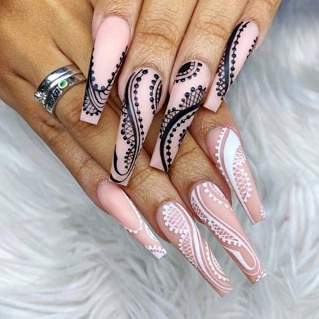 Ballerina falske negle falske negle EC-39 EC-39