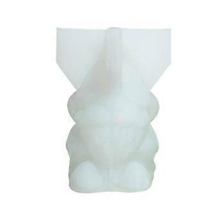 Julegnom Lysform Julelys Silikoneform Non-stick til Lys Sæbe Gips Julepynt