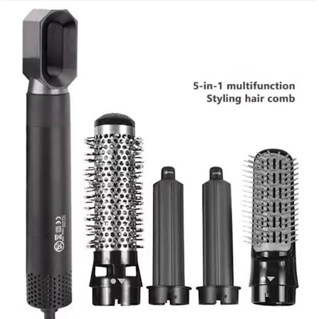 Air Styler - Professionelt Multifunktionelt Hårføntøjsværktøj 5-i-1_v (YJD)