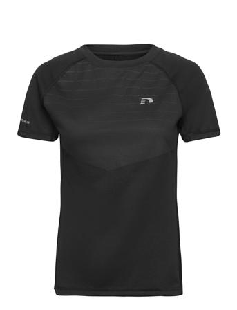 Nwllakeland T-Shirt S/S Women T-shirt Top Sort Newline