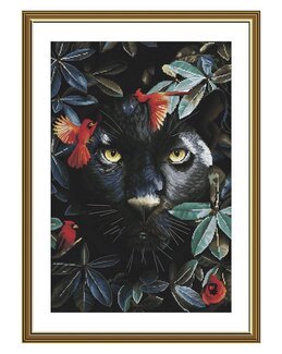 Stickpackung Bild Königin des Dschungels - Nova Sloboda