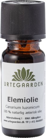 Urtegaarden Elemiolie 10 ml, Tøj & Bolig, Duftolier, Æteriske Olier