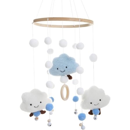 Vauvan Mobile Music Box, Turvallinen Vauvan Sängyn Mobile Riippuva Riipus Music Box Yöpöydän Kello