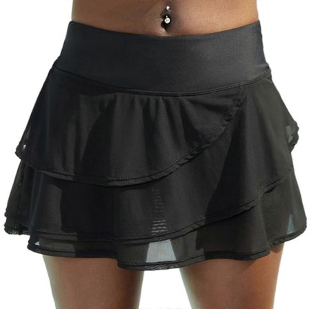 Naisten Korkeavyötäröinen Uimahame Pitkä Hameellinen Uimapuku Alaosa Urheilullinen Uimapuku Hame Alushousuilla XL