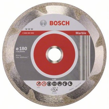 Bosch Best for Marble Diamantkapskiva 180x22,23mm, Maskintillbehör & förbrukning
