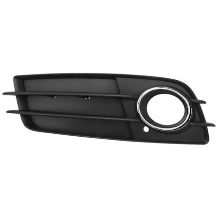 Venstre Side Matt Svart Tåkelys Grill Krom Ring Støtfanger for- A4 B8 S4 2008-2012 8K0807681C