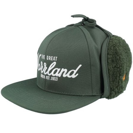 SQRTN - Grön earflap Keps - Östersund Cap Olive Ear Flap @ Hatstore