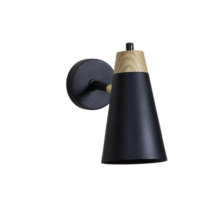 PR Home - Vegglampe Wien Svart 22 cm Svart