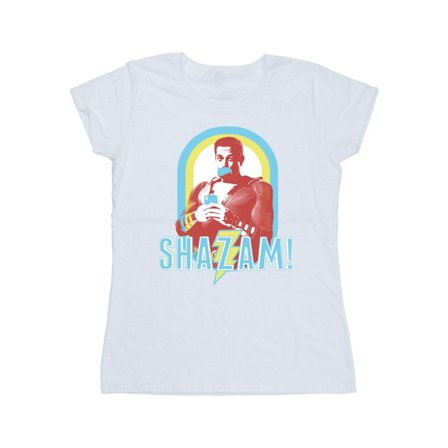 DC Comics Dam/Kvinnor Shazam Buble Gum Frame Bomull T-shirt X