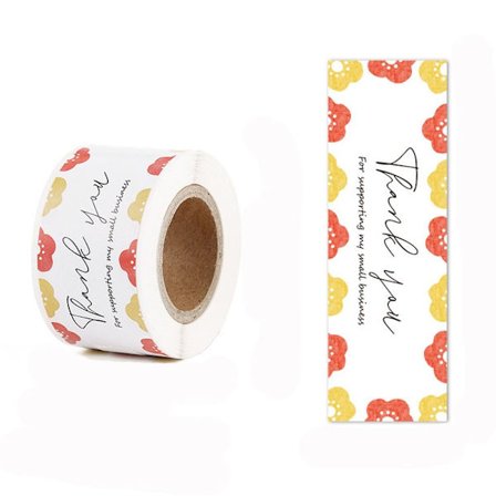 120 st/rulle tack-sigillklistermärken Hälsningsetiketter 7 7