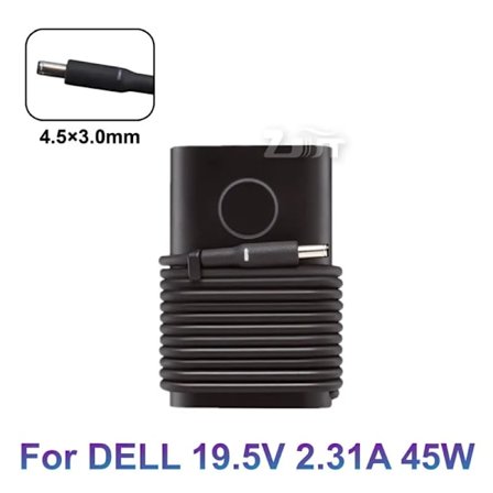 19.5V 2.31A 45W 4.5x3mm AC-sovitin Dell XPS 11 12 13 Inspiron 13-5378 5379 7370 7373 7000 -kannettaville DA45NM131