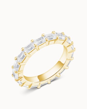 Leia alliansring i 18k gulguld